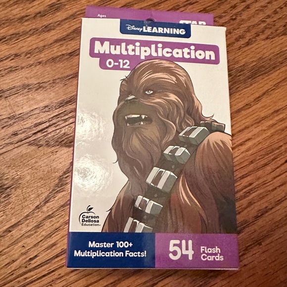 Star Wars Multiplication Flash Cards - Picture 1 of 7